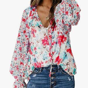 Floral Women's Blouse